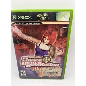 Dance Dance Revolution Ultramix (Microsoft Xbox, 2003) DDR Complete CIB Tested